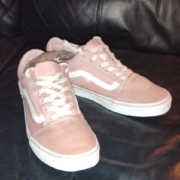 Vans Women's Light Pink Sneakers Women's 10/ Mens 8.5 - Picture 6 of 15